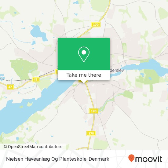 Nielsen Haveanlæg Og Planteskole map