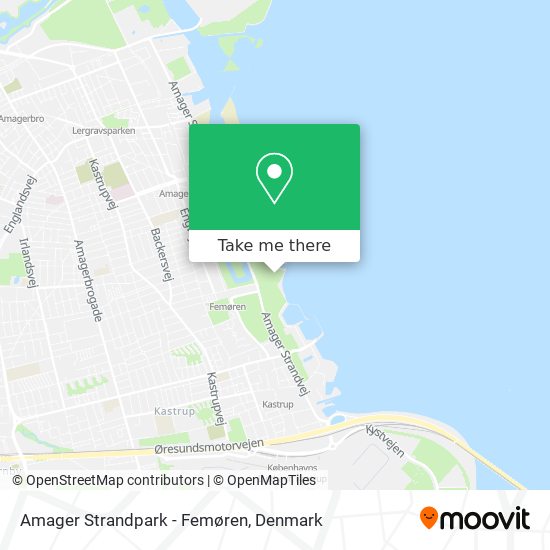 Amager Strandpark - Femøren map