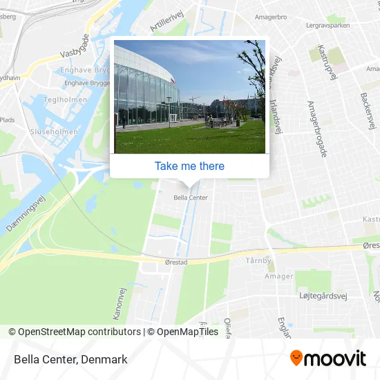 Bella Center map
