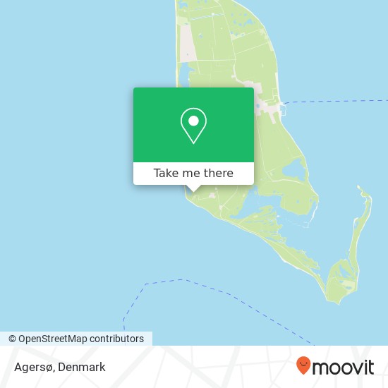 Agersø map
