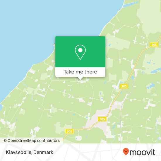 Klavsebølle map