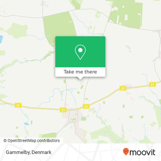 Gammelby map