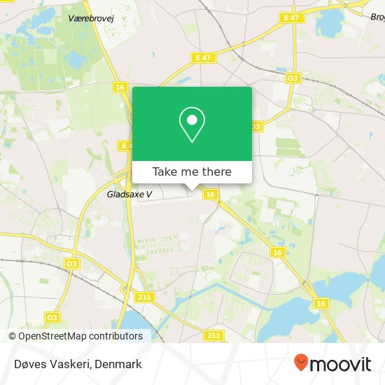 Døves Vaskeri map