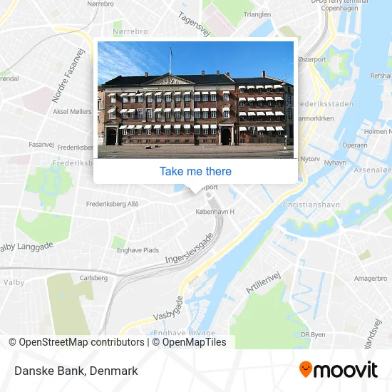 Danske Bank map