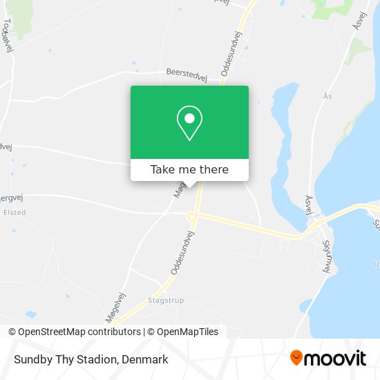 Sundby Thy Stadion map