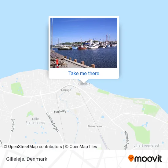 Gilleleje map