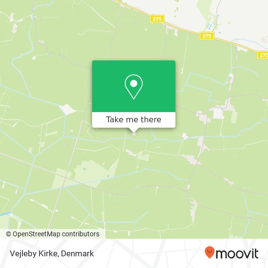 Vejleby Kirke map