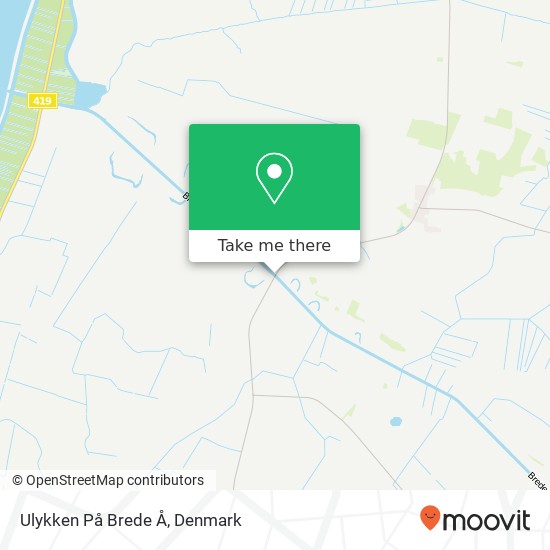 Ulykken På Brede Å map