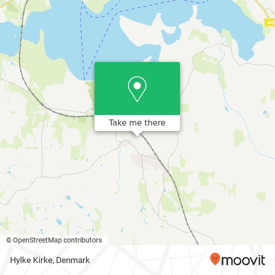 Hylke Kirke map