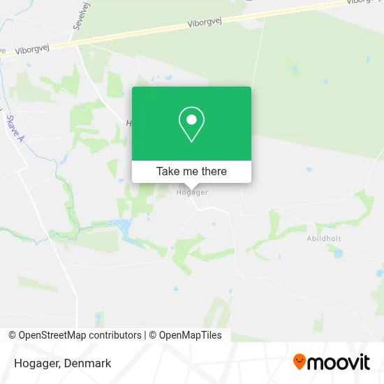 Hogager map