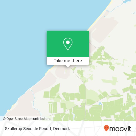 Skallerup Seaside Resort map