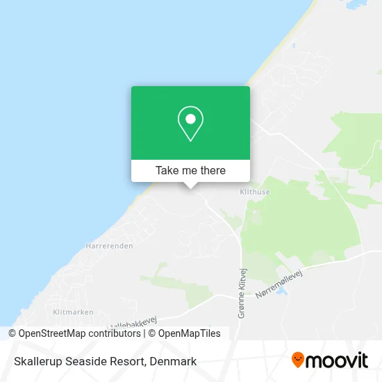Skallerup Seaside Resort map