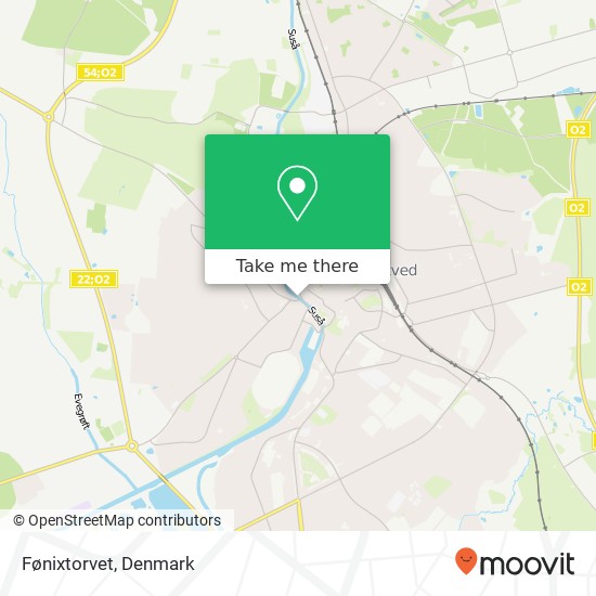 Fønixtorvet map