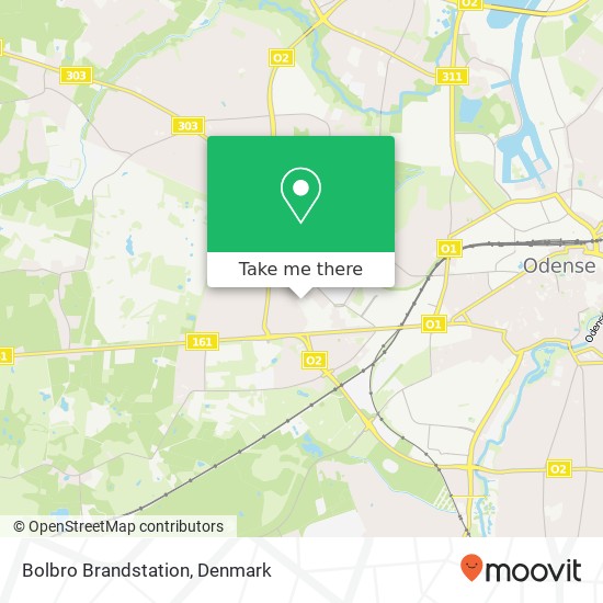 Bolbro Brandstation map