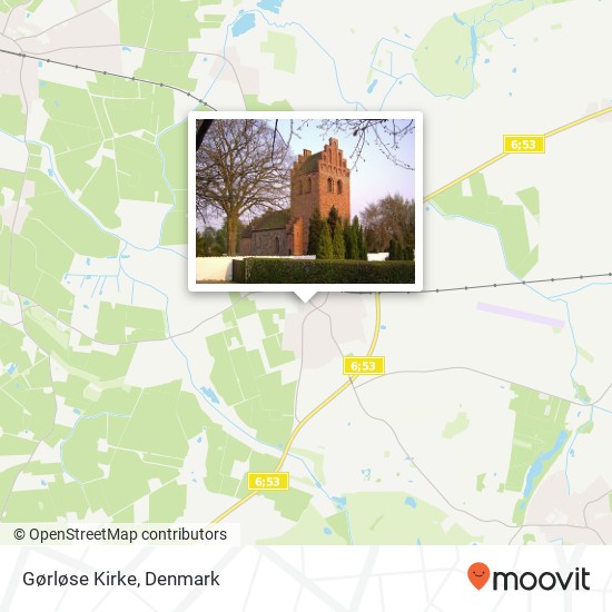 Gørløse Kirke map