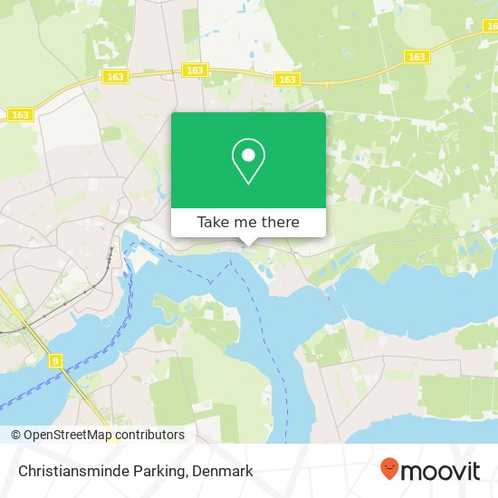 Christiansminde Parking map