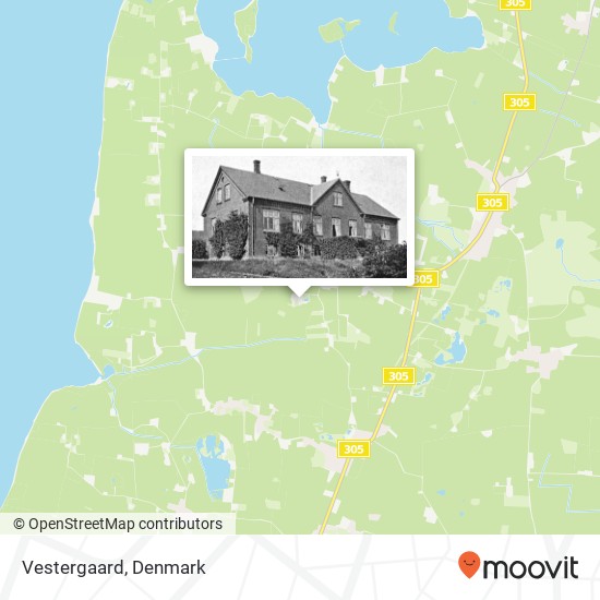 Vestergaard map