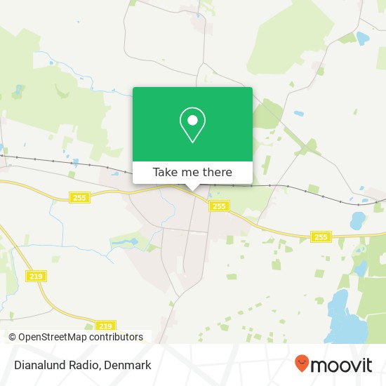Dianalund Radio map