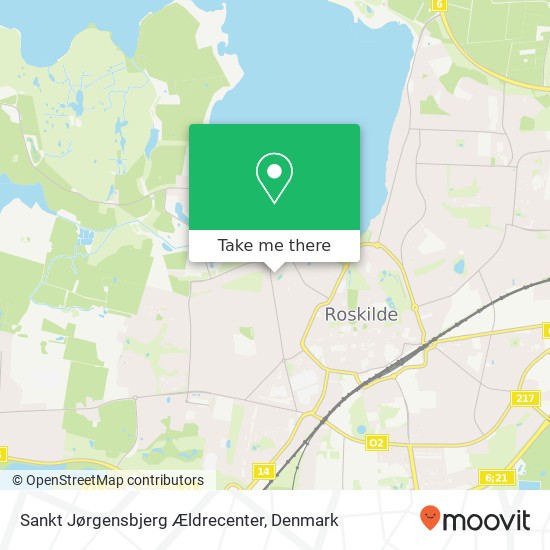 Sankt Jørgensbjerg Ældrecenter map