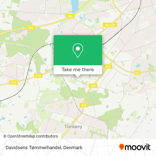 Davidsens Tømmerhandel map