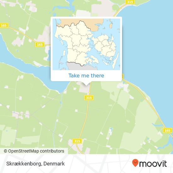Skrækkenborg map