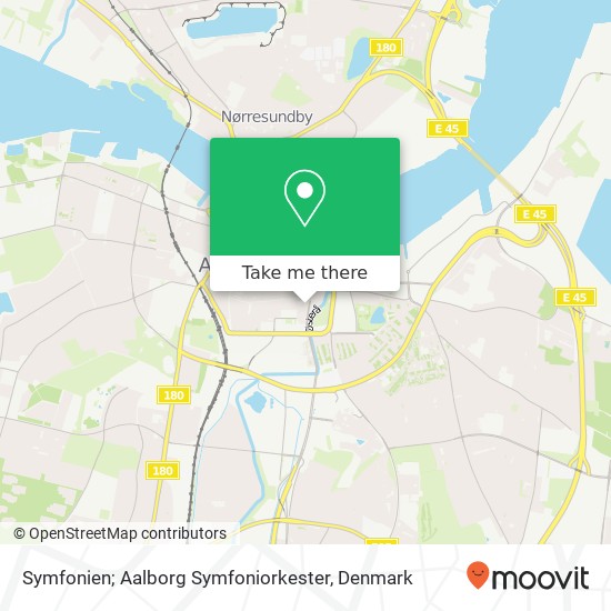 Symfonien; Aalborg Symfoniorkester map