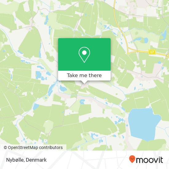 Nybølle map
