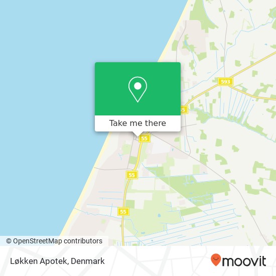 Løkken Apotek map