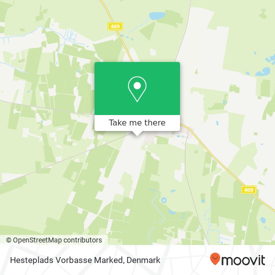 Hesteplads  Vorbasse Marked map