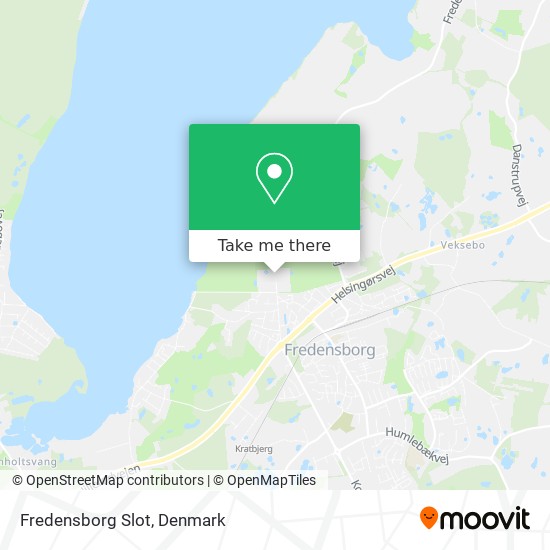 Wie komme ich zu Fredensborg Slot in Fredensborg mit der Bahn oder dem Bus?