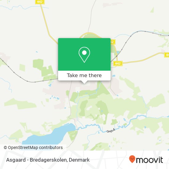 Asgaard - Bredagerskolen map