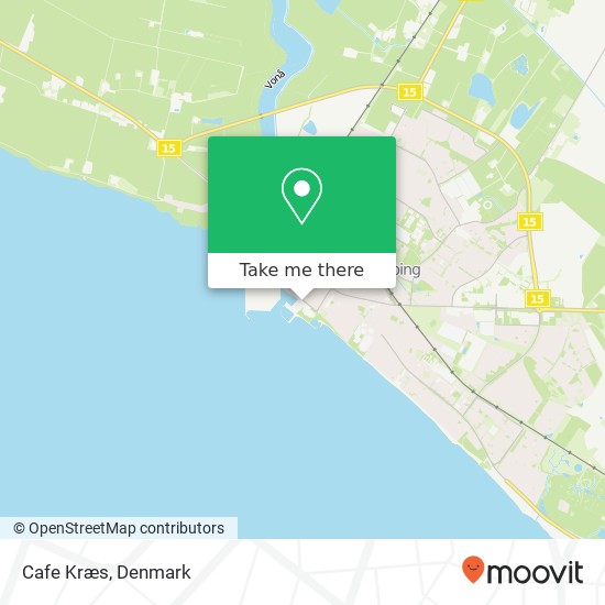 Cafe Kræs map