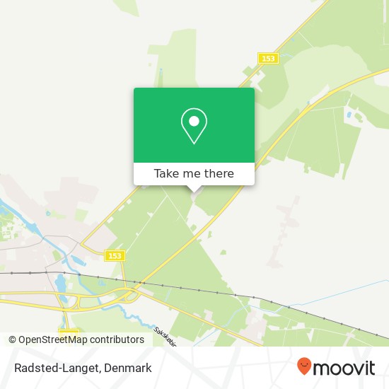 Radsted-Langet map
