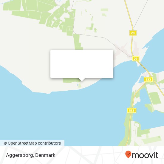 Aggersborg map