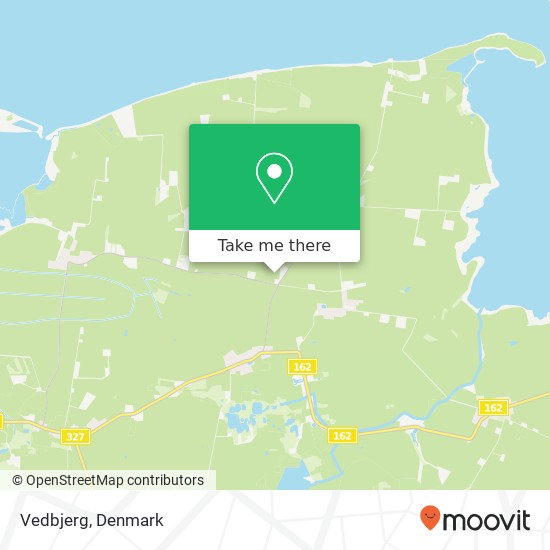 Vedbjerg map