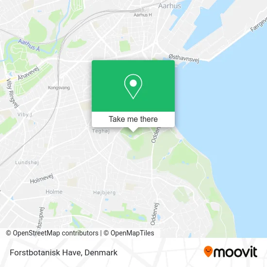 Forstbotanisk Have map