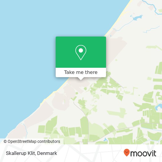 Skallerup Klit map