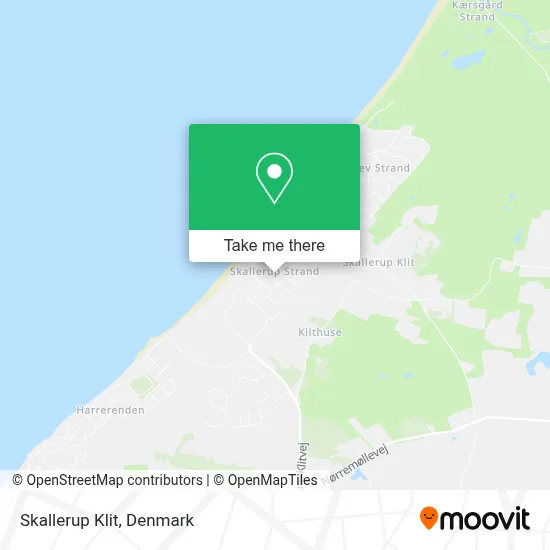 Skallerup Klit map