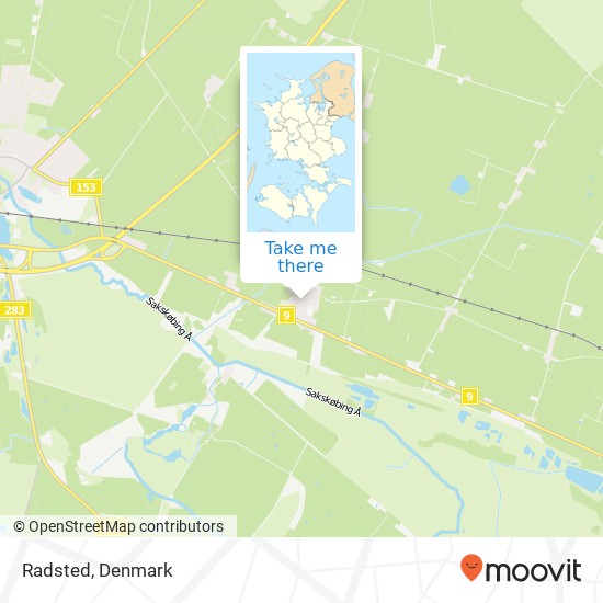 Radsted map