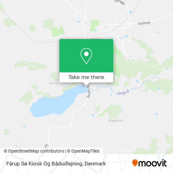 Fårup Sø Kiosk Og Bådudlejning map