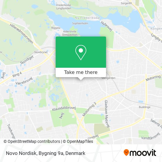 Novo Nordisk, Bygning 9a map