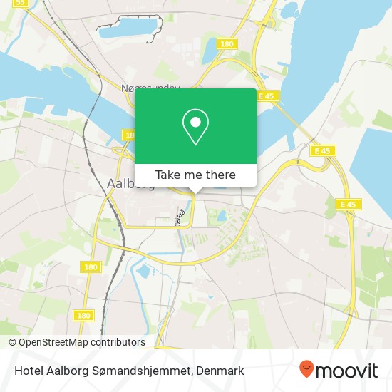 Hotel Aalborg Sømandshjemmet map