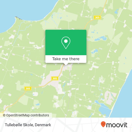 Tullebølle Skole map
