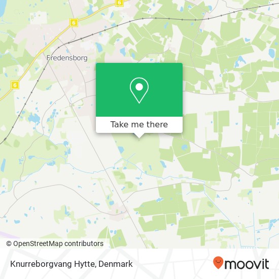 Knurreborgvang Hytte map
