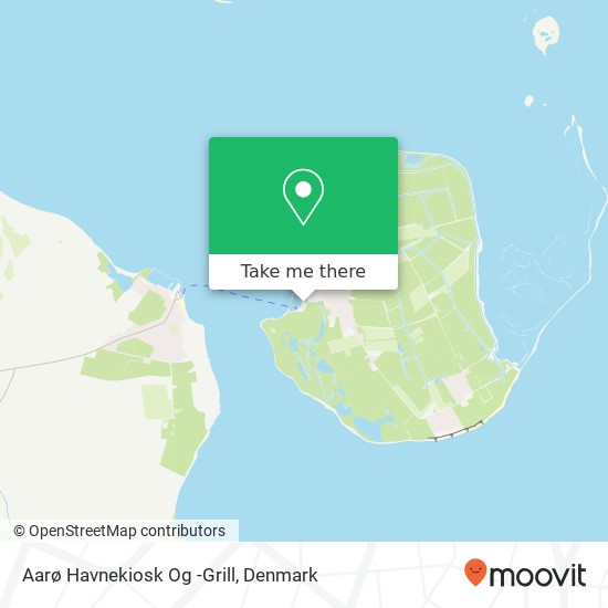 Aarø Havnekiosk Og -Grill map