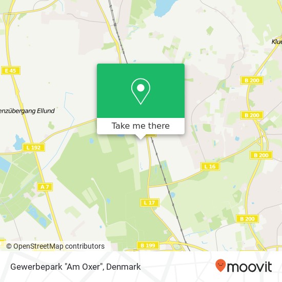 Gewerbepark "Am Oxer" map