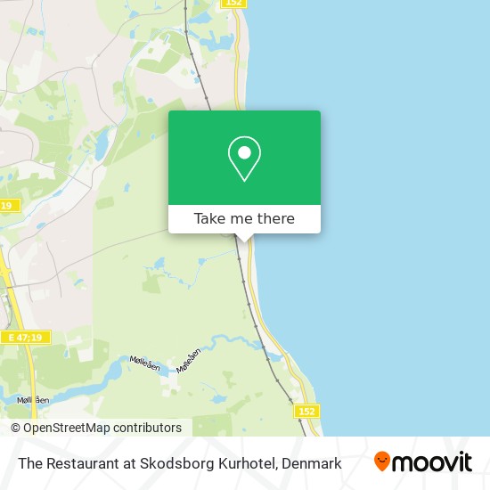 The Restaurant at Skodsborg Kurhotel map