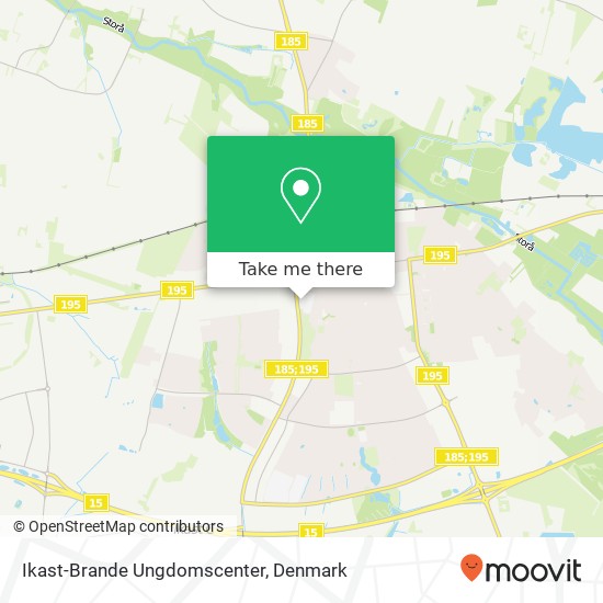 Ikast-Brande Ungdomscenter map