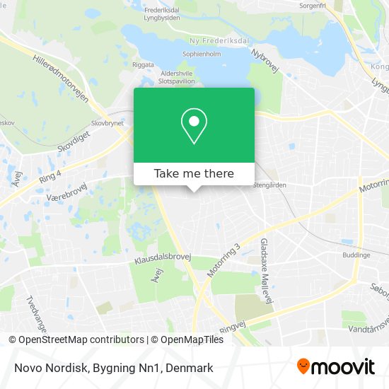 Novo Nordisk, Bygning Nn1 map