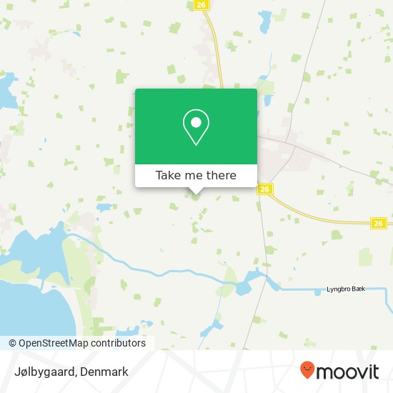 Jølbygaard map